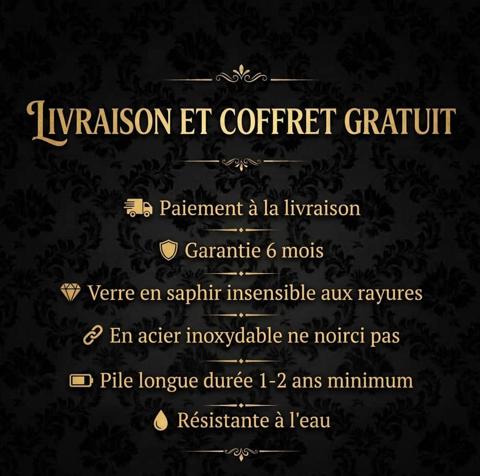 Livraison+coffret gratuit